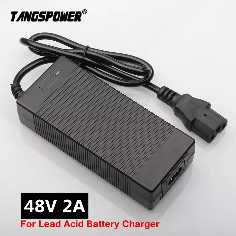

48V 2A Lead-acid Battery Charger for electric Bike Scooters Motorcycle 57.6V Lead acid Battery Charger with PC IEC connector