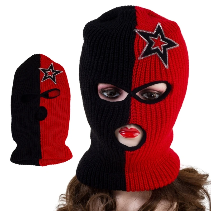 

Балаклава для осенне-зимней вязаной шапки Зимний уникальный реквизит для фотосъемки