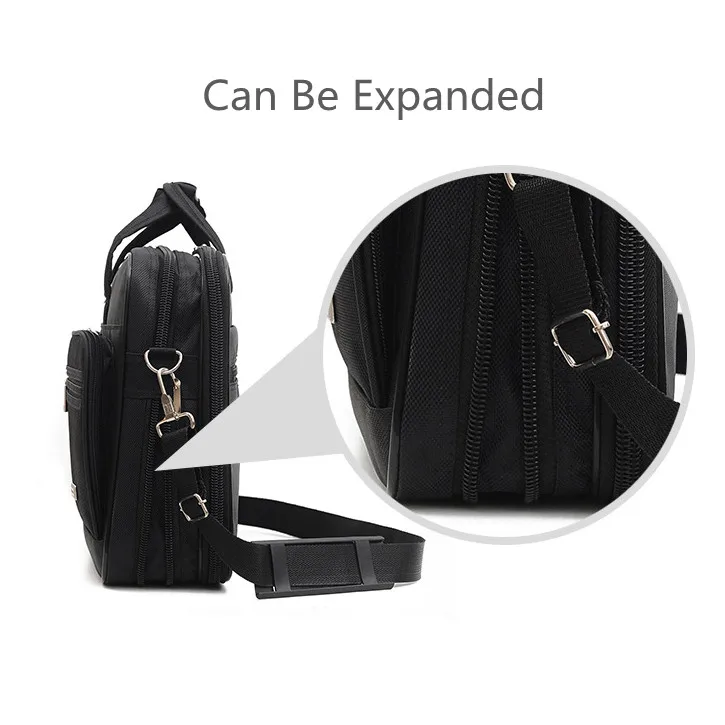 Office Business Laptop Bags A4 Documents Pouch Phone Pen Handbag Crossbody Shockproof Cell Wallet Glasses Storage Accessories