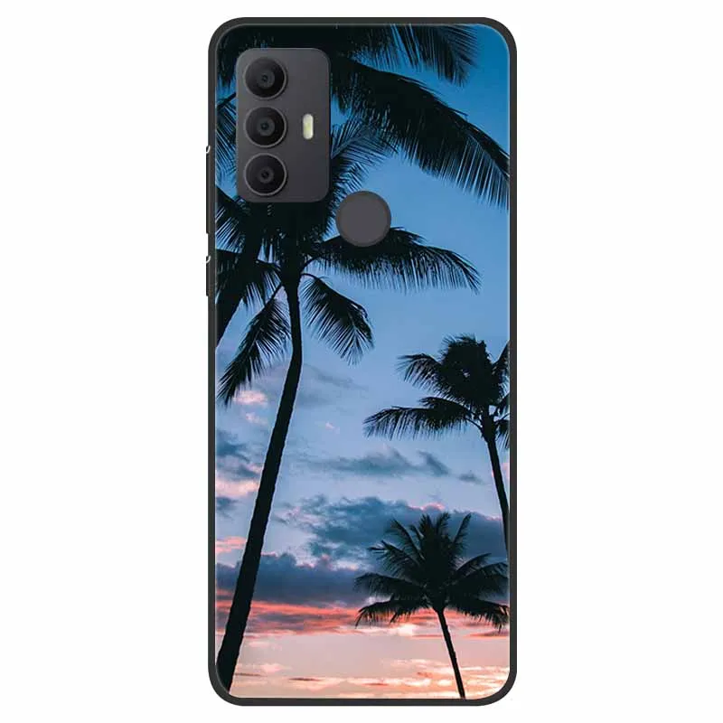 Чехол для TCL 305 306 бампер из ТПУ Противоударная задняя крышка 30 SE 30SE защитный чехол