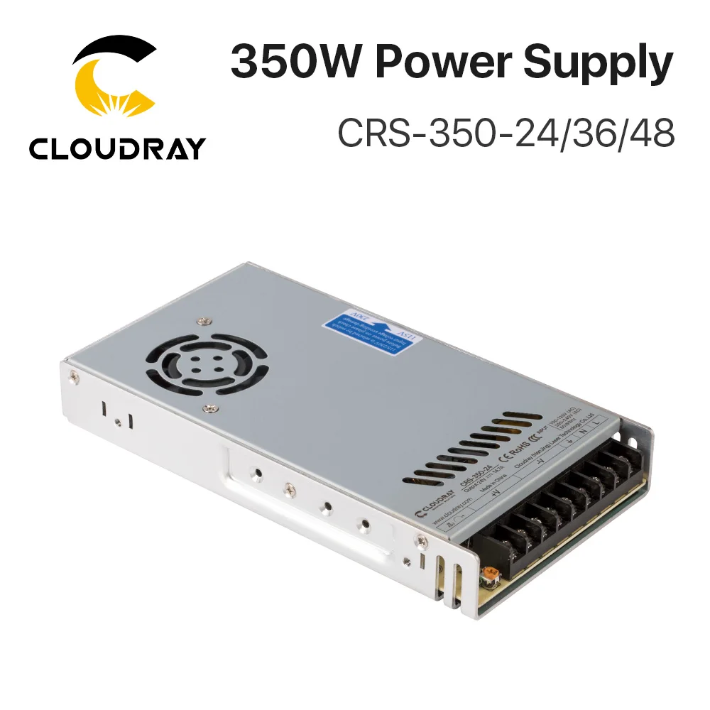

Cloudray CRS-350 Switching Power Supply 24V 36V 350W 7.2A 9.7A 14.6A Switching Power Supply Source Transformer