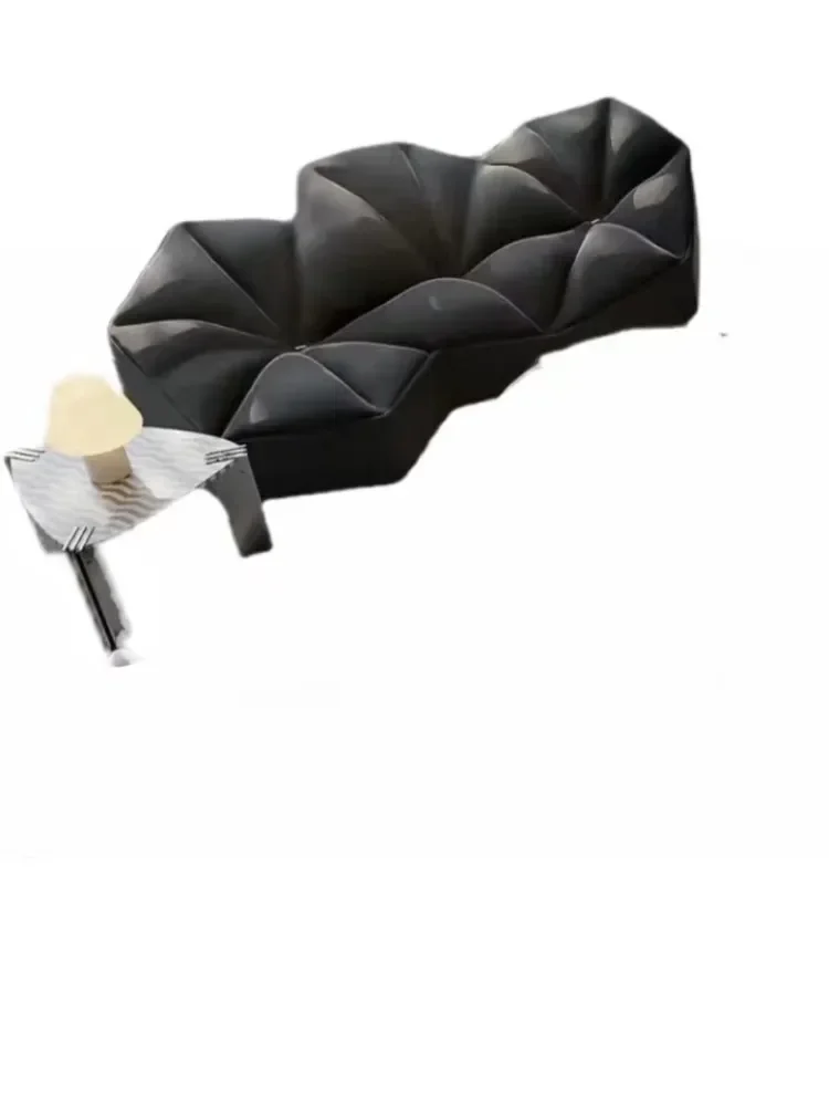 Креативный стиль Black Valley Line 3D Трехмерный диван Большой и маленький квартирный