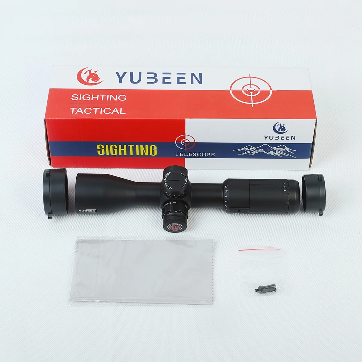 YUBEEN VX2-12x40IR дальномер прицел для винтовки с красной и зеленой подсветкой