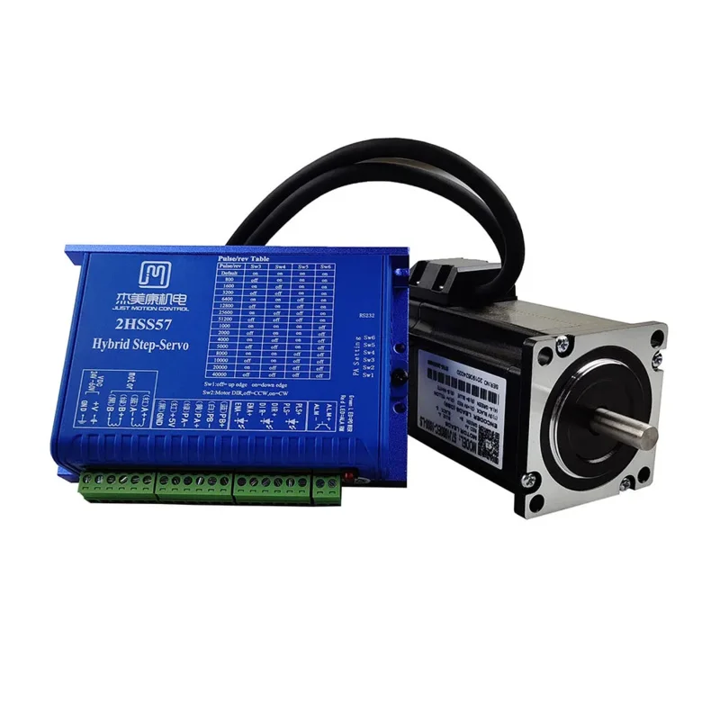 Комплект ЧПУ 2N.M Гибридный шаговый серводвигатель Драйвер 2HSS57 57J1880EC-1000 Входное