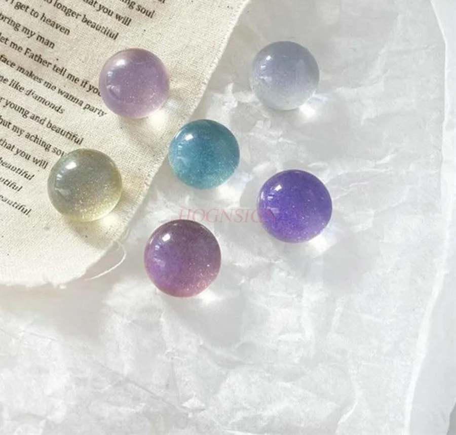 12 шт. прозрачное сверкающее розовое украшение для фото с изображением звездного