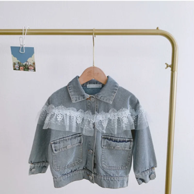 Модная новая весенняя Повседневная джинсовая куртка с рисунком для мальчиков и