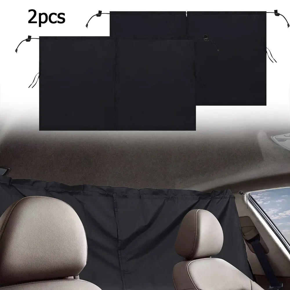 

Car Divider Curtain Sun Shade Cover Side Windows Windshield Sunshade Privacy Driving Sunscreen Parasol Coche Auto for Camping