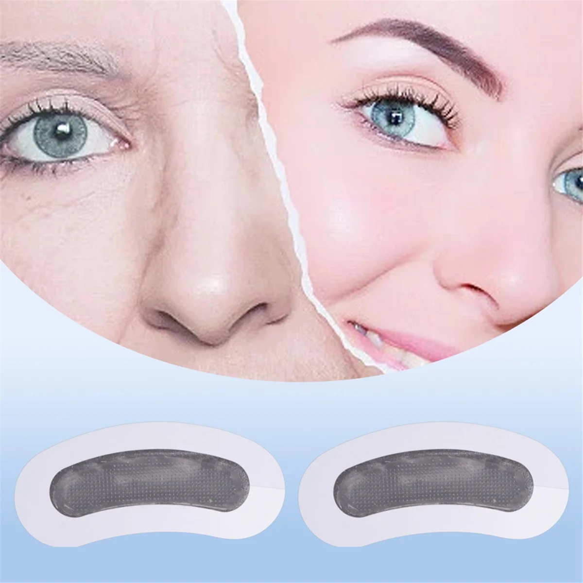 Многоразовые повязки на глаза с микроиглами и гиалуроновой кислотой маска