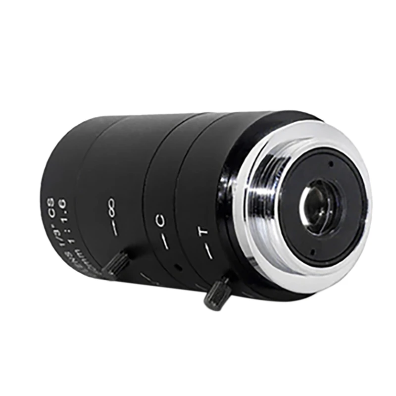 

6-60Mm 1/3 Inch CS Camera Lens F1.6 Manual Zoom Industrial Lens For CCTV CCD Camera Manual Iris Lens Replacement