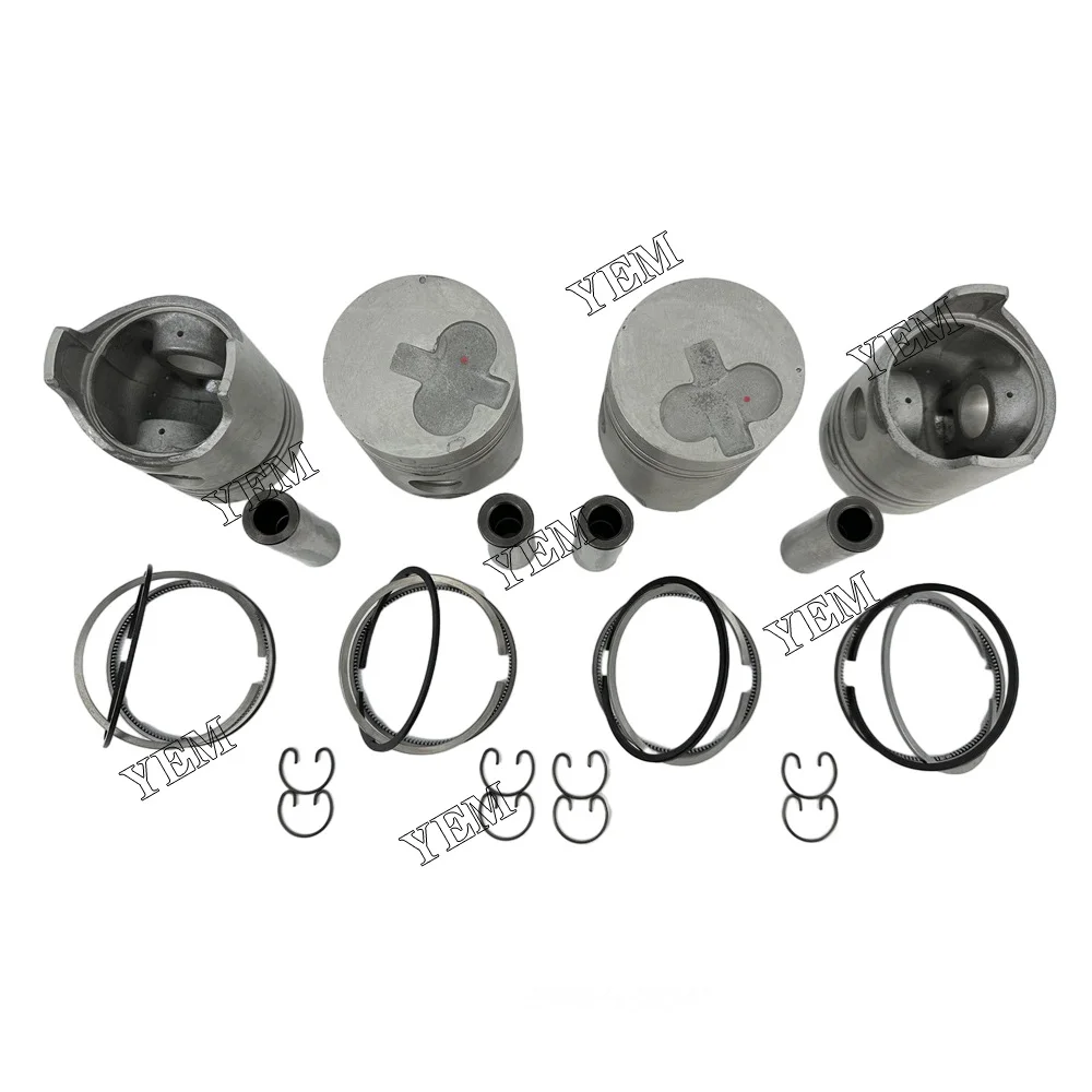 Комплект поршней цилиндра 2J для TOYOTA экскаватора дизельного трактора ENGNINE.