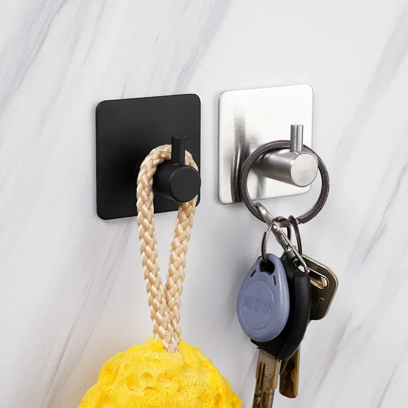 Многоцелевой настенный крючок с зажимом для дверных ключей
