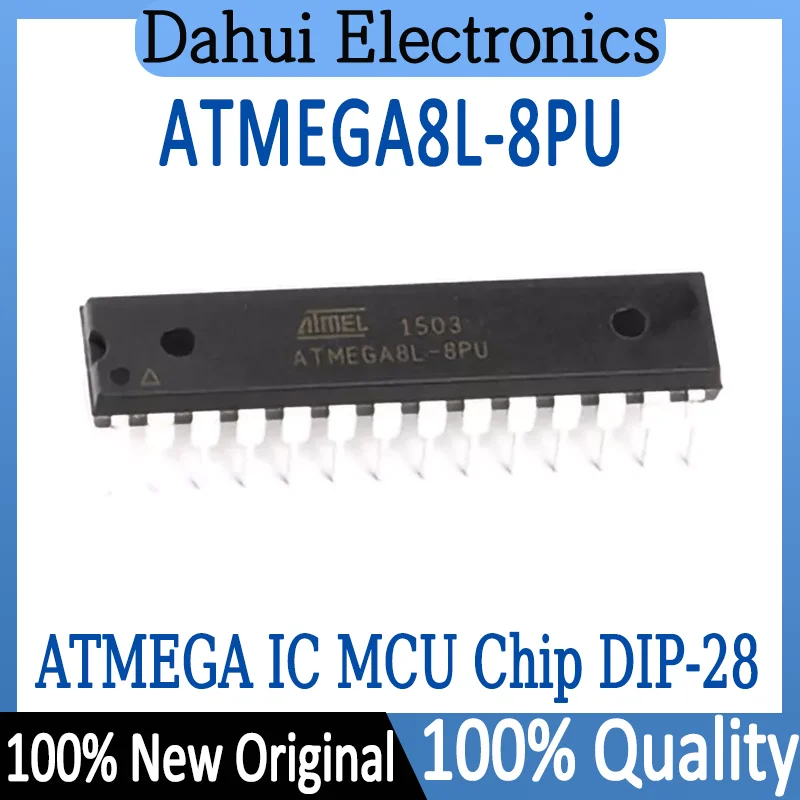 

100% New ATMEGA8L-8PU ATMEGA8L-8 ATMEGA8L ATMEGA8 ATMEGA IC MCU Chip DIP-28 in Stock