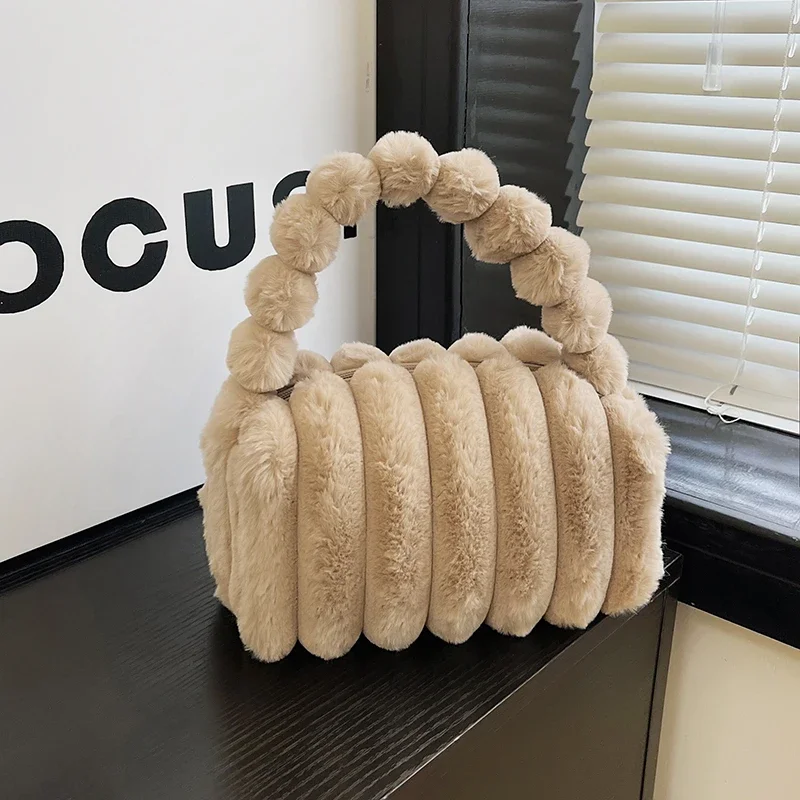 Бархатная однотонная сумка через плечо 2024 новинка популярная модная на молнии