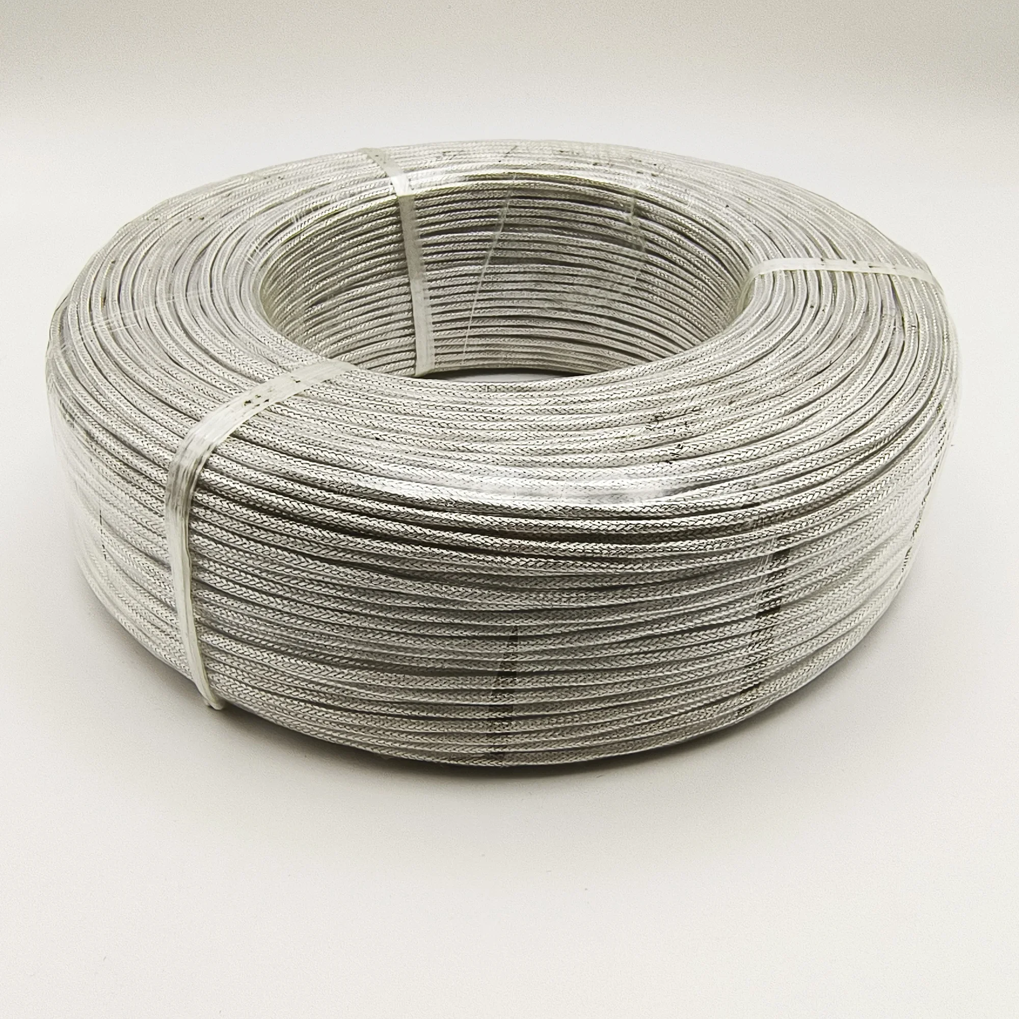 Тефлоновый посеребренный ПТФЭ экранированный провод pt100 трехжильный