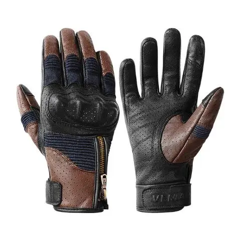 Мотоциклетные Перчатки Vemar Летние кожаные перчатки аксессуары для мотогонок и
