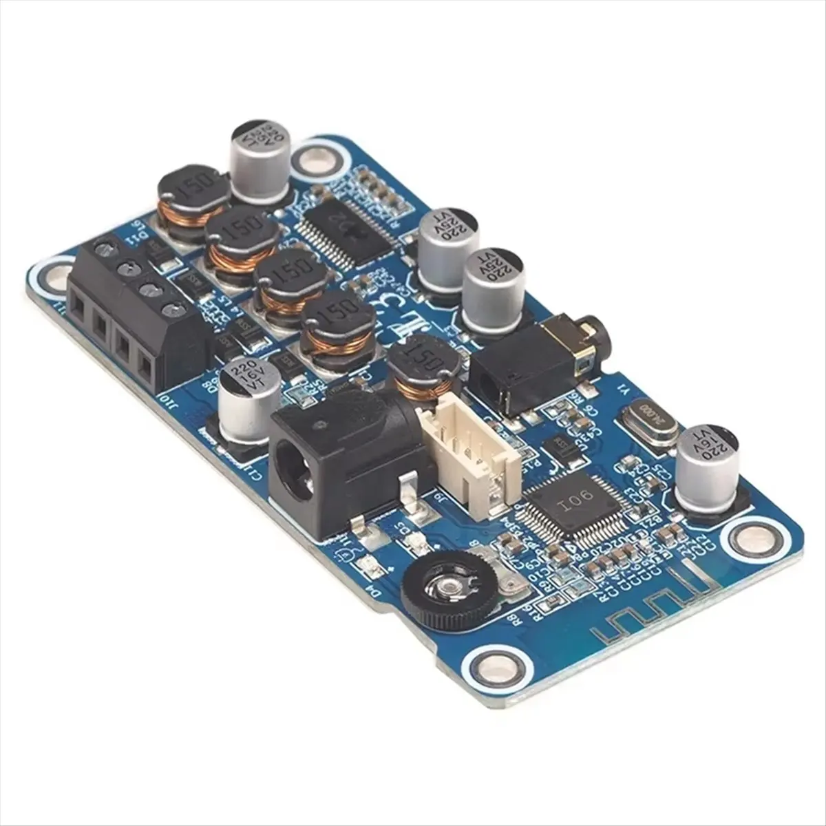 Фото (A75T) Новый модуль усилителя мощности DSP BDM3 на замену TPA3118 с Bluetooth 5.0, стерео 2.0, 2X25W, DC12-19V, вход 3.5 мм №3