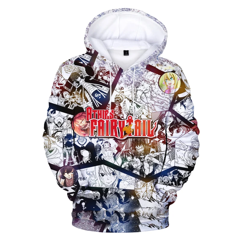 

Новинка, забавные толстовки в стиле хип-хоп с 3D принтом сказочного хвоста, мужские/женские повседневные толстовки для взрослых/детей, пулов...