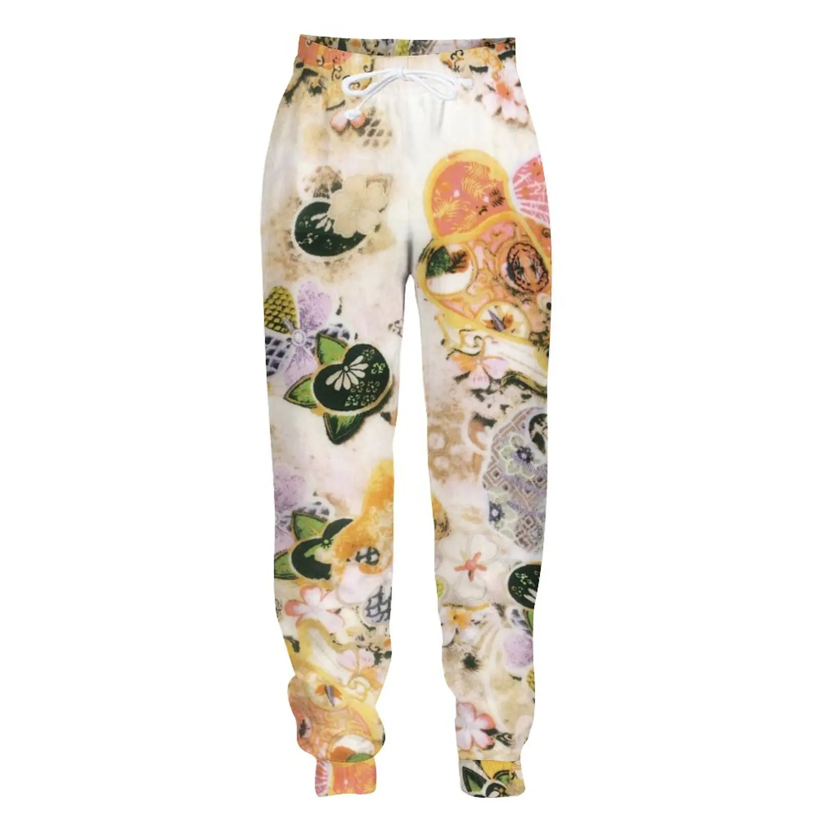 

Jumeast Jogger Baggy Mens Pants Psychedelic Watercolor Print Tracksuit Trousers Fashion Straight Pant For Men Casual Sweatpants