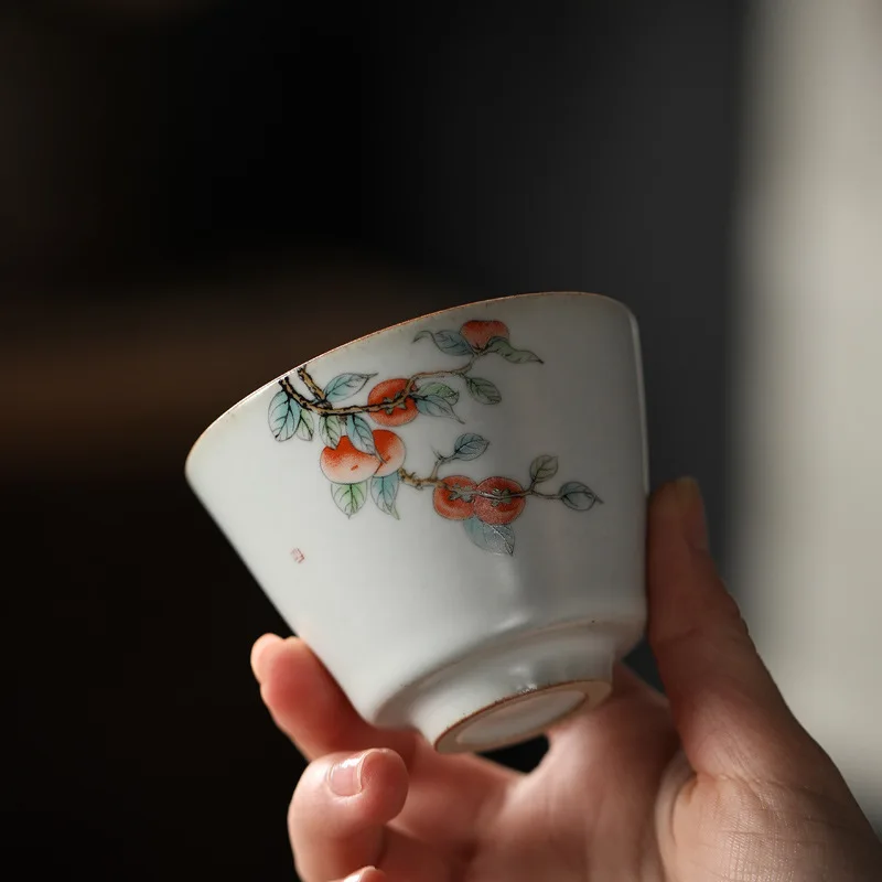 Китайская керамическая чайная чашка H539 120 мл