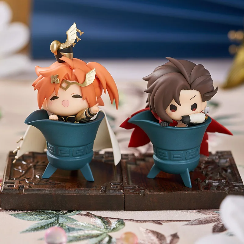 

Spot Goods Food Language Tableware Series Blind Box Toy Figurine Caja Mystery Box Surprise Cute Kawaii Model Girl Birthday Gift