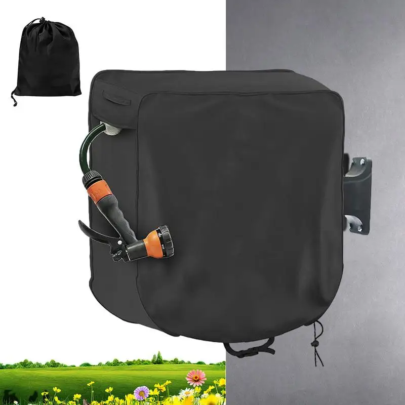 Retractable Hose Reel Cover Anti-Fading Cover For Water Hose