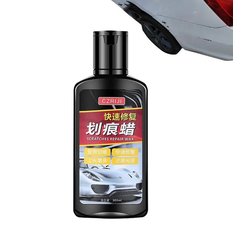 Scratch Remover For Vehicles Car Paint Correction 300ml Safe All-in-1 Fast Ultimate Auto Paint Scratch Remover For Black