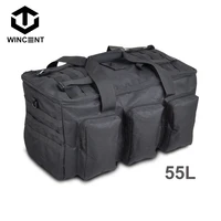 wincent 55l outdoor tactical backpack military luggage large tactical bag camping bags mens hiking mountaineering pack