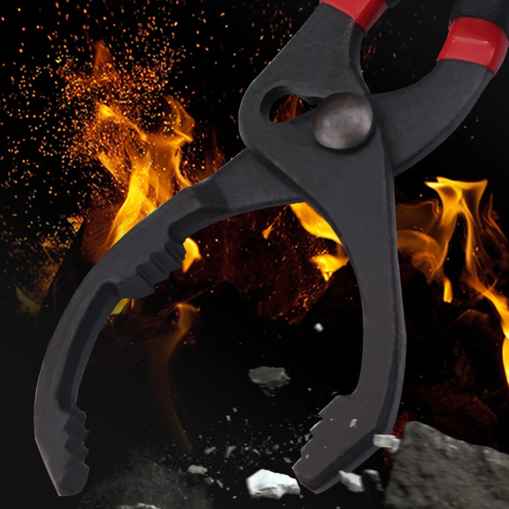 10/12 Inch Oil Filter Pliers Clamp Type Wrench Remove Disassembly Tool Element Adjustable Hand Tools