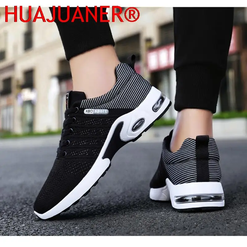 Дышащая обувь для мужчин мужские кроссовки на воздушной подушке легкие с сеткой