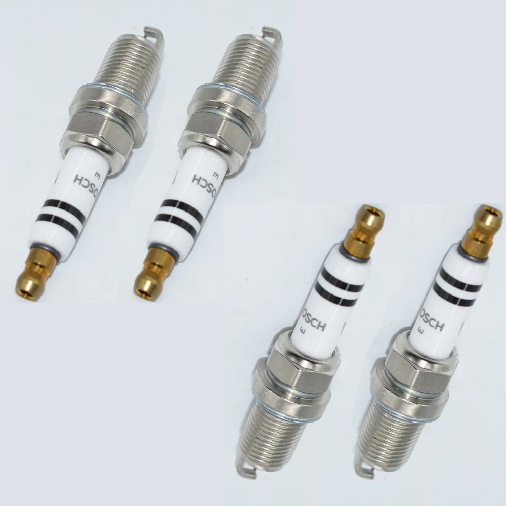 

4 шт./комплект, свечи зажигания 06H905601A 101905631H для VW AUDI 1,8 2,0