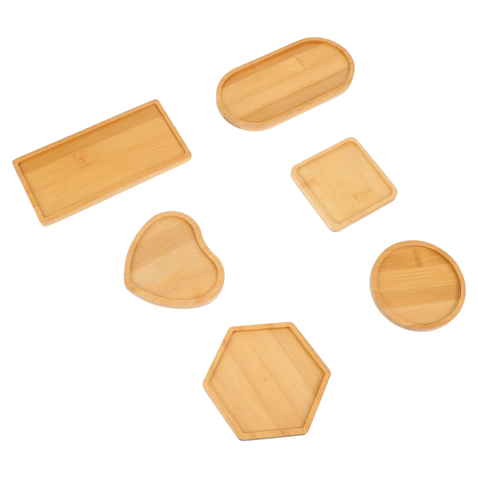 

Tray Wooden Serving Diy Wood Mosaic Trays Unfinishedornaments Home Platter Plate Table Rectangular Coaster Mold Square Rustic