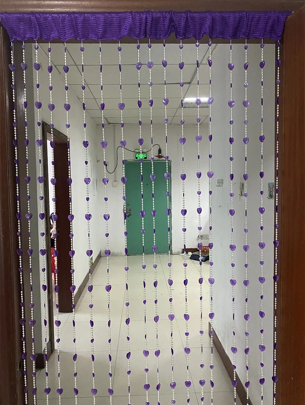 

Home decoration, door curtains, acrylic bright buttons, beaded tassels, room partition curtains