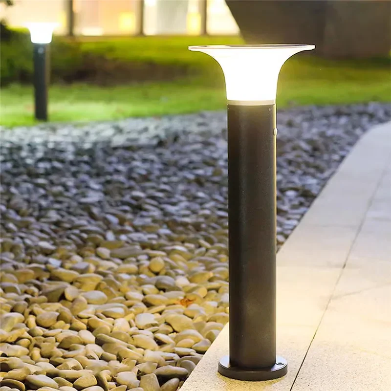 OUFULA Солнечная лампа для газона LED