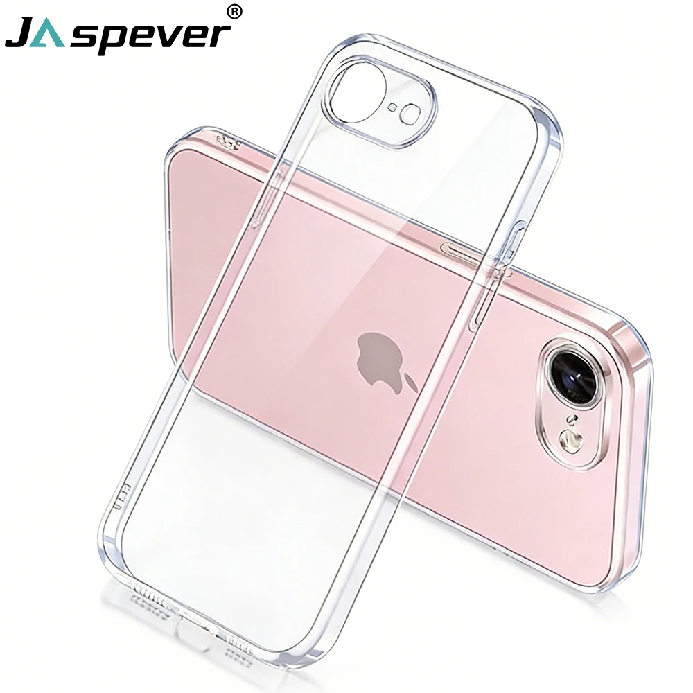 Фото Мягкий чехол для iPhone 17e 16e 17 16e, прозрачная ультратонкая силиконовая задняя крышка для iPhone 17e iPhone 16e, прозрачный противоударный чехол №1