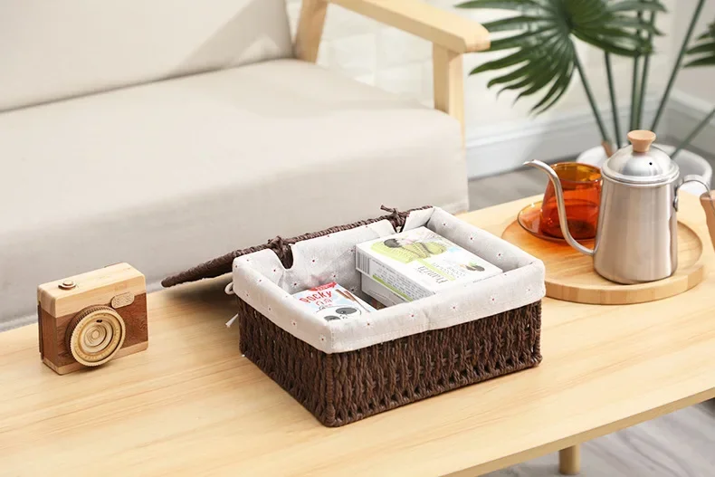 

Корзина для хранения из ротанга