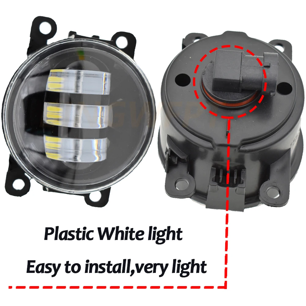 Фото 2 шт. светодиодных противотуманных фар для Suzuki Swift MZ EZ Hatchback 2005-2015, дневные ходовые огни, передние противотуманные фары для бампера. №4