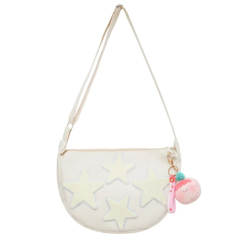 

Повседневная нейлоновая прочная милая сумка через плечо с пятью звездами, Студенческая трендовая сумка для пельменей, сумка для телефона, женская сумка