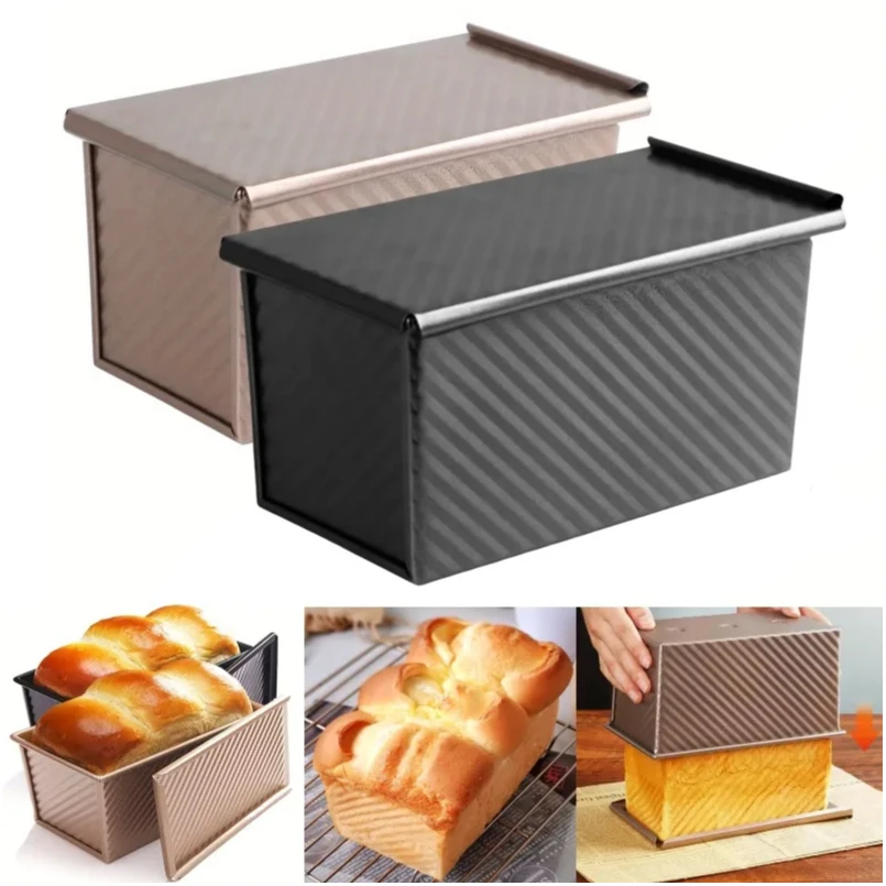 Прямоугольная форма для выпечки хлеба с крышкой