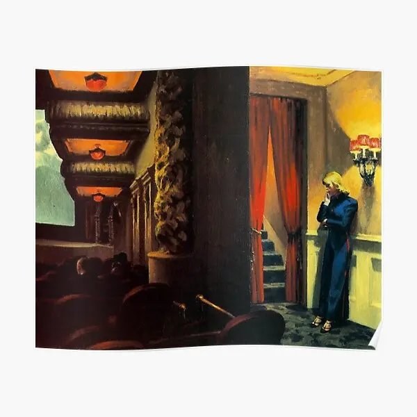 

Edward Hopper New York Movie Poster Art Vintage Wall Home Funny Mural Painting Decor Decoration Print Room Modern No Frame