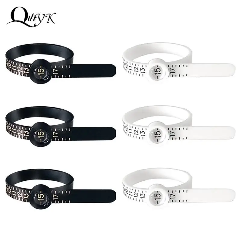 

Ring Sizer Measure With Magnifier Finger Gauge Genuine Tester Finger Coil Ring Sizing Tool UK/US/EU Size Measure Jewelry Tools