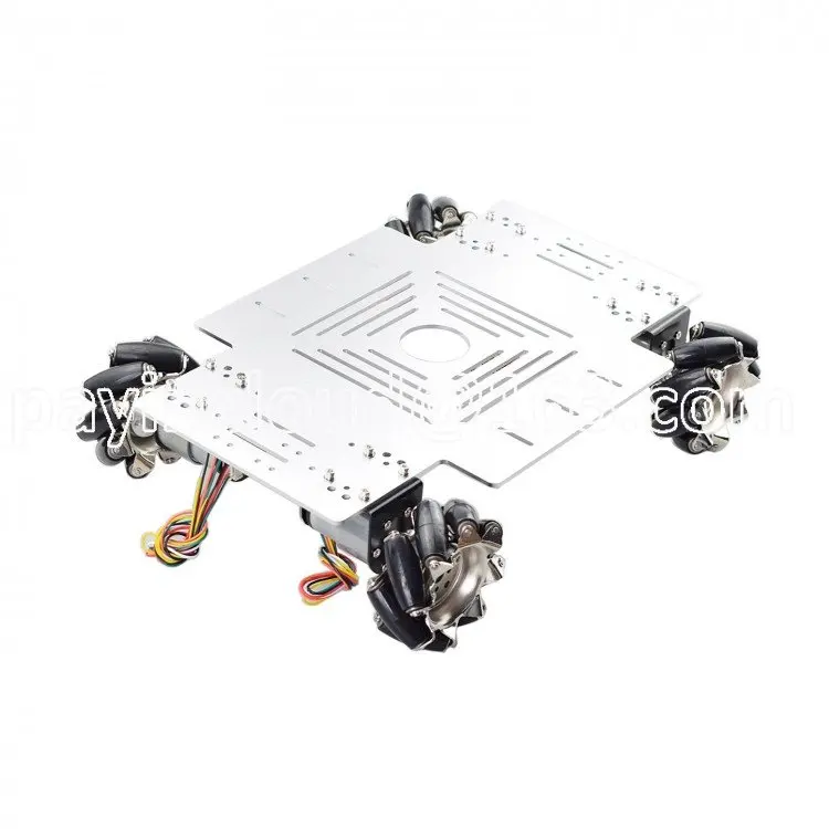 

Unassembled 20KG Load Mecanum Wheel Robot Platform RC Robot Car Chassis For Arduino