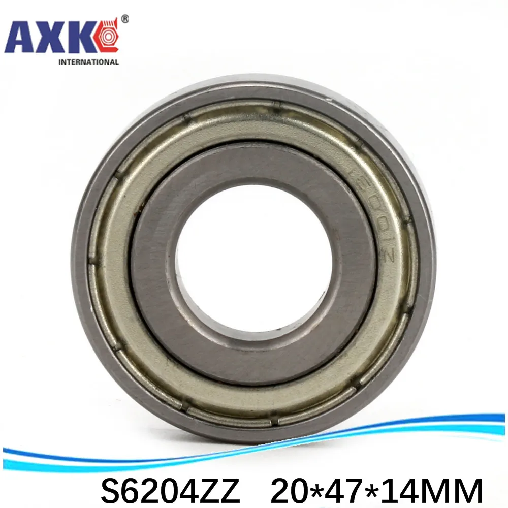 

Deep Groove Ball Bearings (1pcs) SUS440C Environmental Corrosion Resistant Stainless Steel S6204ZZ 20*47*14 Mm * Inch Bearing 99