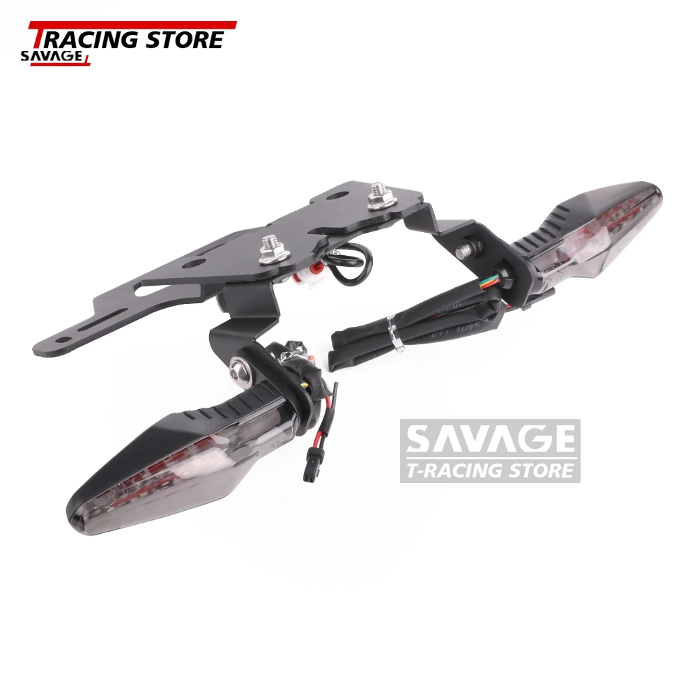 GSX8S держатель номерного знака с подсветкой для Suzuki GSX-8R GSXS8R GSX-8S комплект