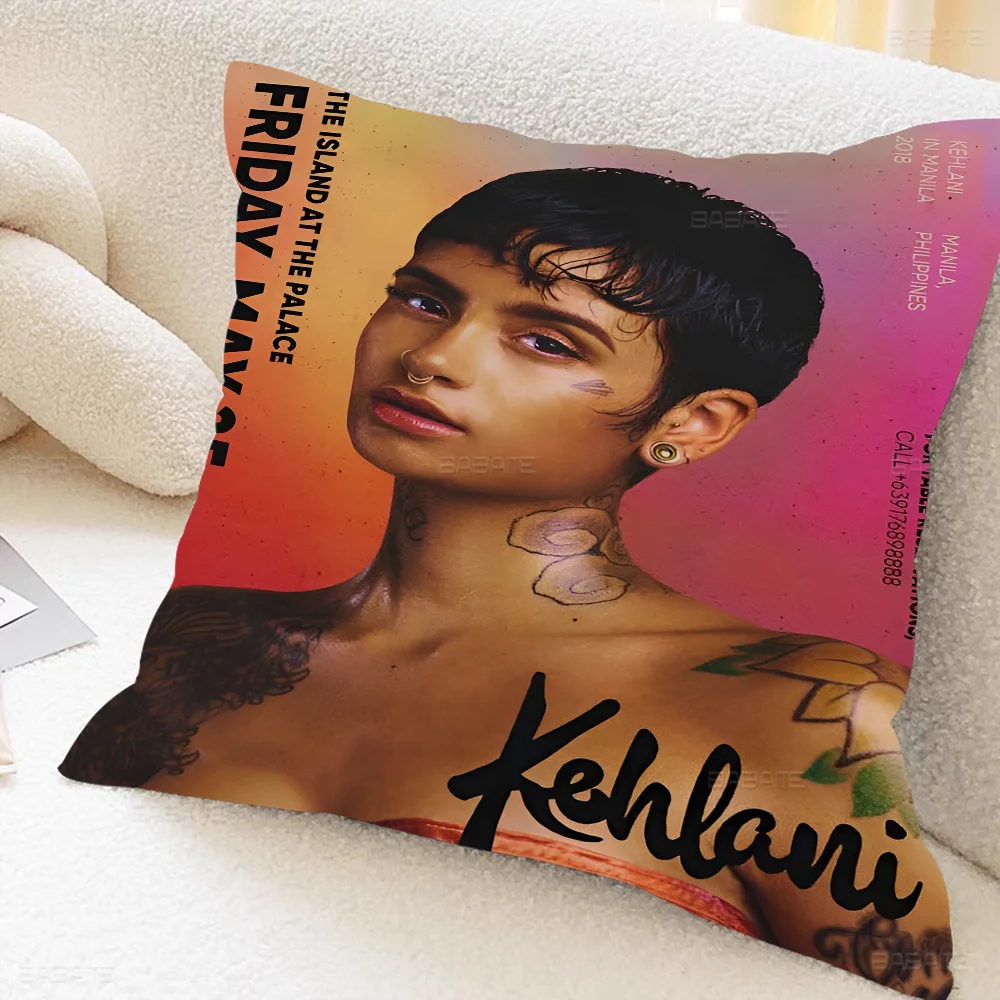 K-Kehlani когда мы ожидат музыкальная офисная подушка наволочка автомобильная 45X45 см