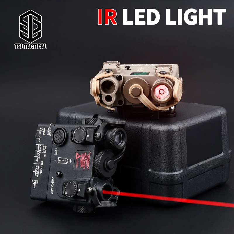 

WADSN DBAL A2 Hunting Red Green Laser IR Light IR Laser Full Function Nightly Version Indicator PEQ MAWL Fit 20mm Picatinny Rail