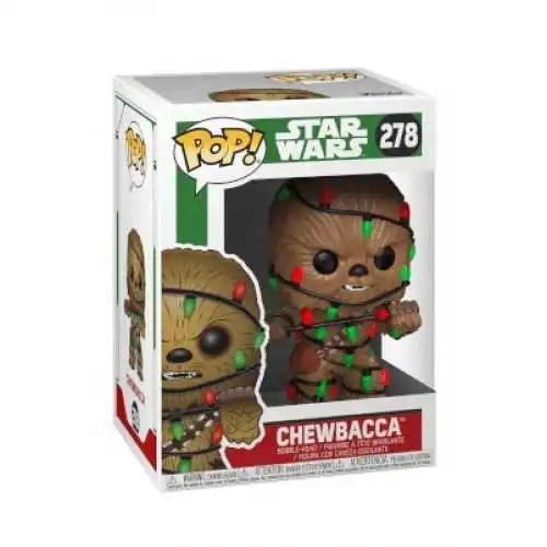 Фигурка Funko POP! Bobble: Star Wars: Holiday: Chewbacca w/Lights 33886 |
