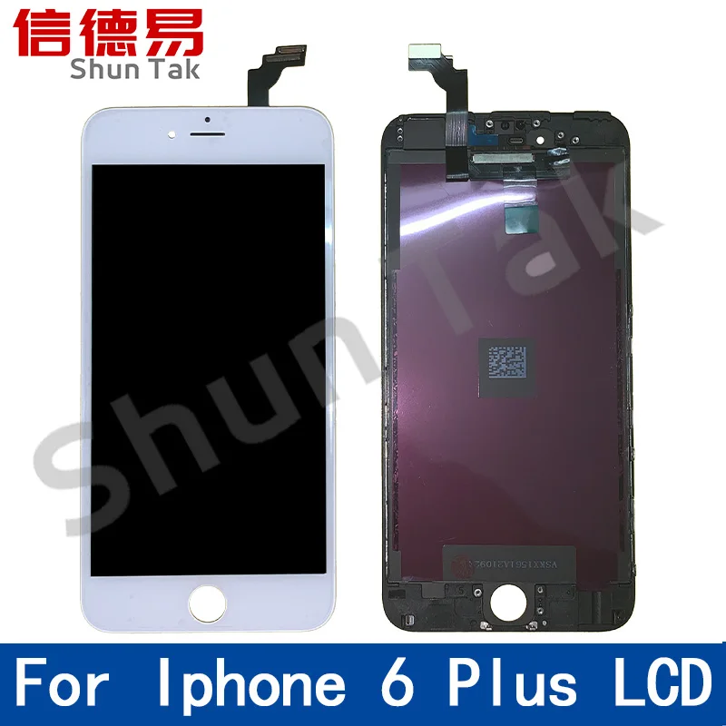 

Grade AAA++ For iPhone 6 Plus LCD Touch Screen Display Digitizer Assembly Replacement For iPhone6 Plus No Dead Pixel + Free Gift