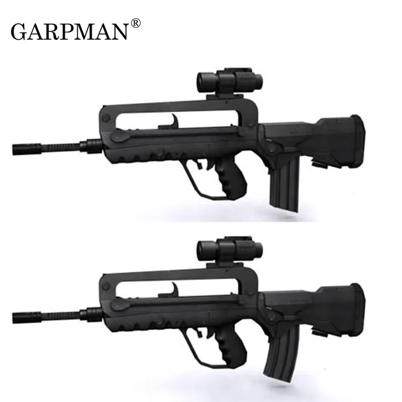 

1:1 Scale FAMAS Assault Gun 3D puzzle Paper Model Gun DIY Educational Toy hand-made Toy