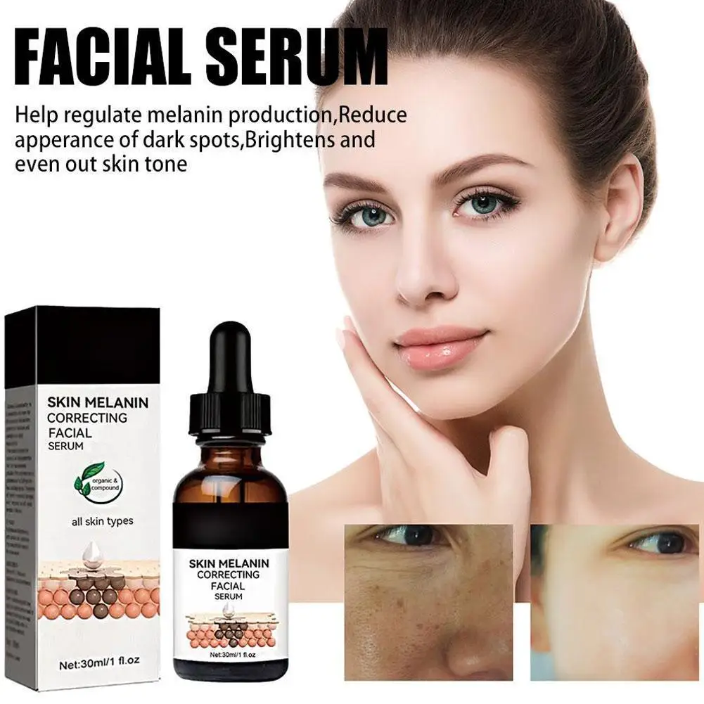 

Vitamin C Pore Shrinking Dark Spots Face Serum Hyaluronic Dark Skin Korean Acid Skincare Spot Care Products Remover W6A0