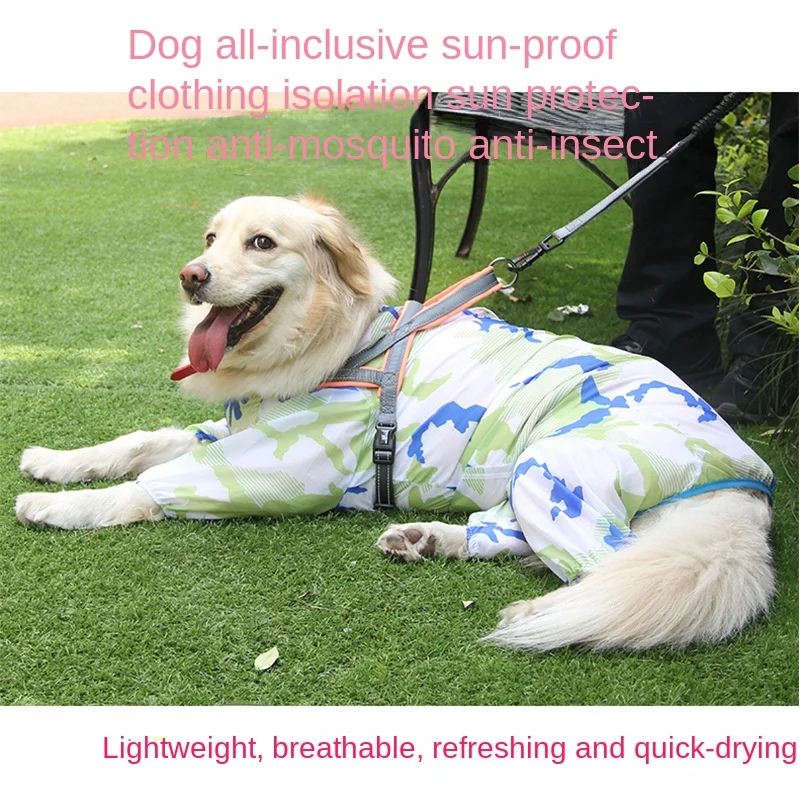 

Летняя одежда для собак, тонкая, чем плюшевый мишка, метод Leung Dou, одежда для домашних животных препятствует наполнению верхней одеждой без п...